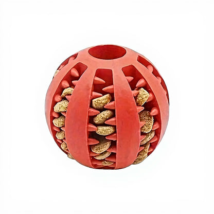The Chew Ball That Cleans Teeth & Feeds Treats