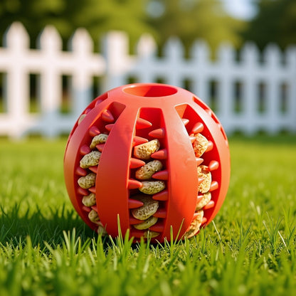 The Chew Ball That Cleans Teeth & Feeds Treats